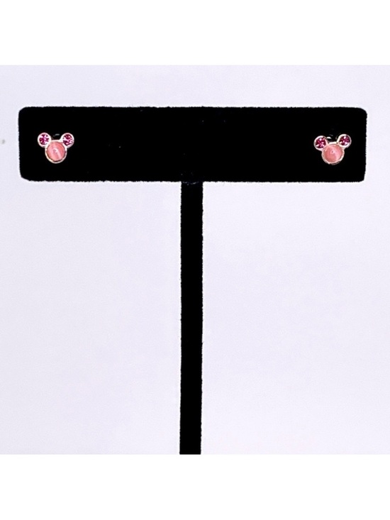 Disney Jewelry - DISNEY MICKEY MOUSE Earrings Studs Mickey icon Pink Fuchsia